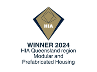 Oly Homes Winner of the 2024 HIA Prefabricated and Modular Housing category for Queensland