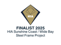 Oly Homes_ HIA 2025 Award Finalist_ HIA Sunshine Coast Steel Frame Project Category
