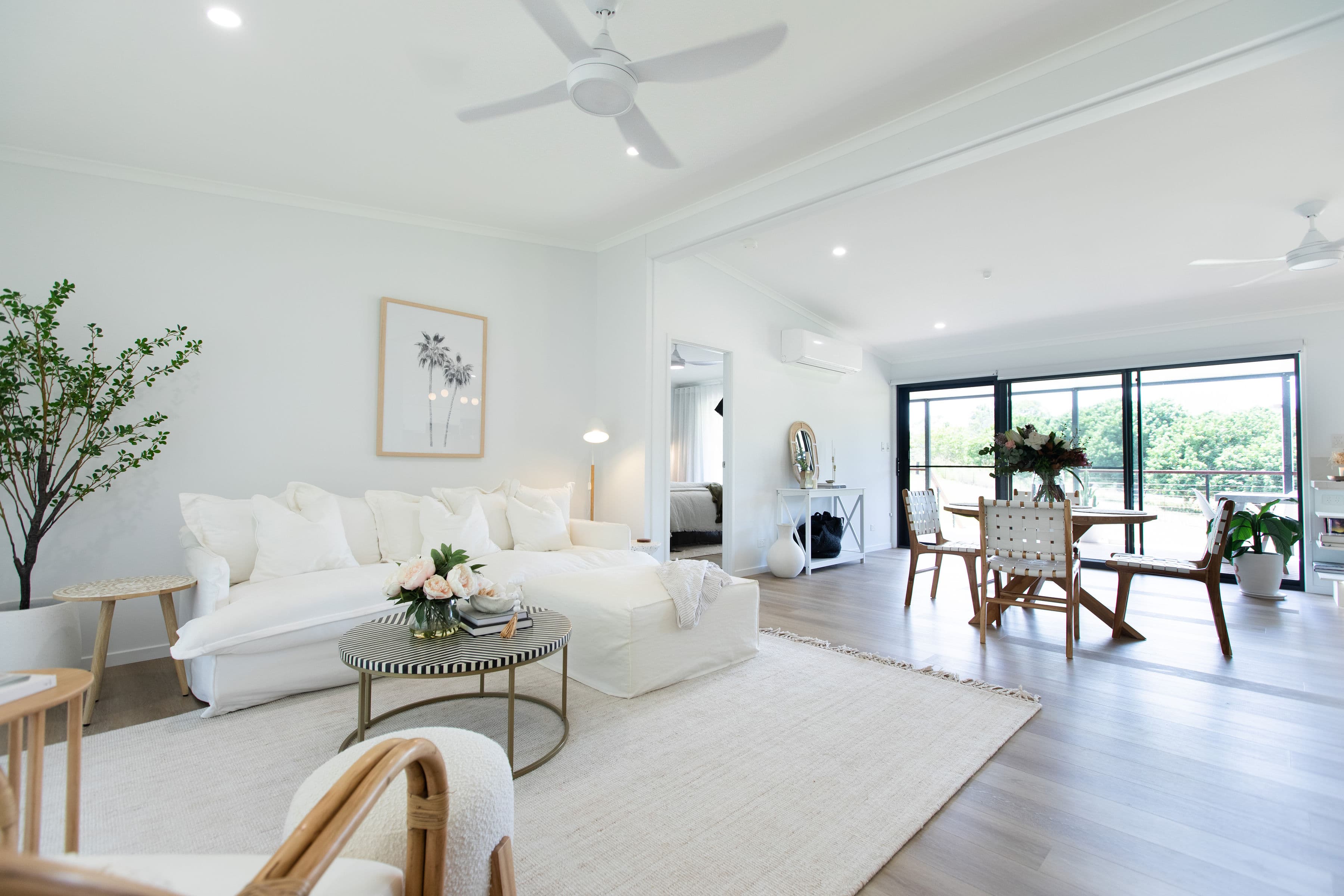 Oly Homes modular 4 bedroom Hamilton design family home Living room, family room,