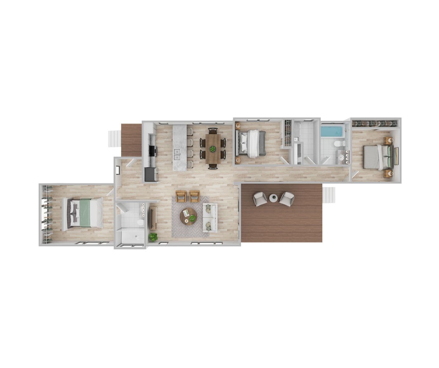 Oly Homes 3 bedroom Hayman modular family home